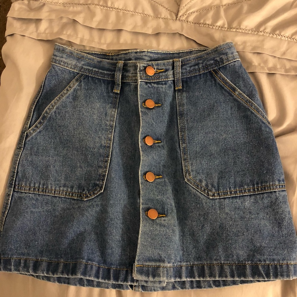 Denim skirt